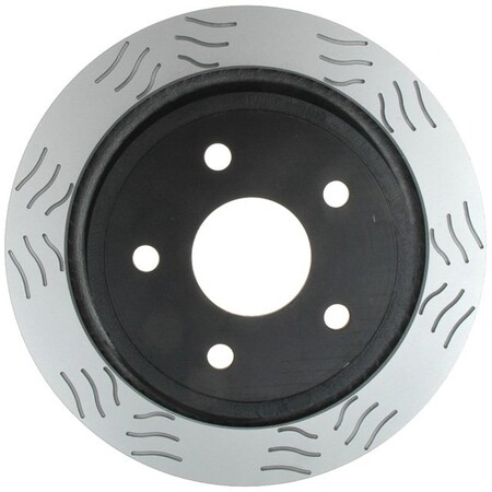 Raybestos OE Replacement; S-Groove Technology; Coated Rotor; Single 780082PER